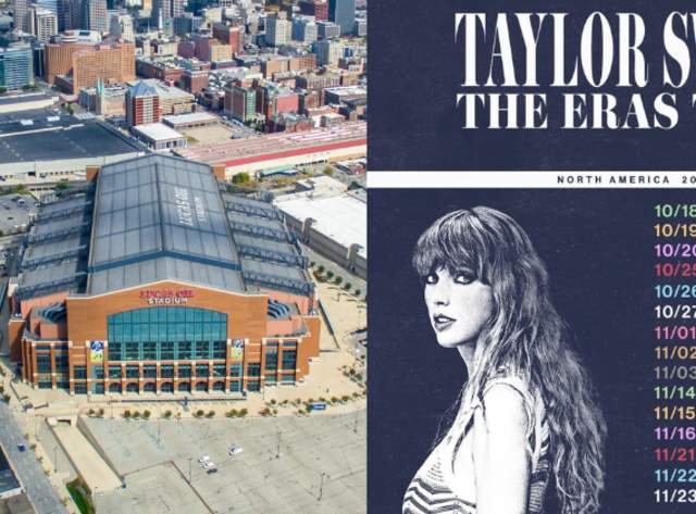 Taylor Swift Announces Three Show Dates at Lucas Oil Stadium