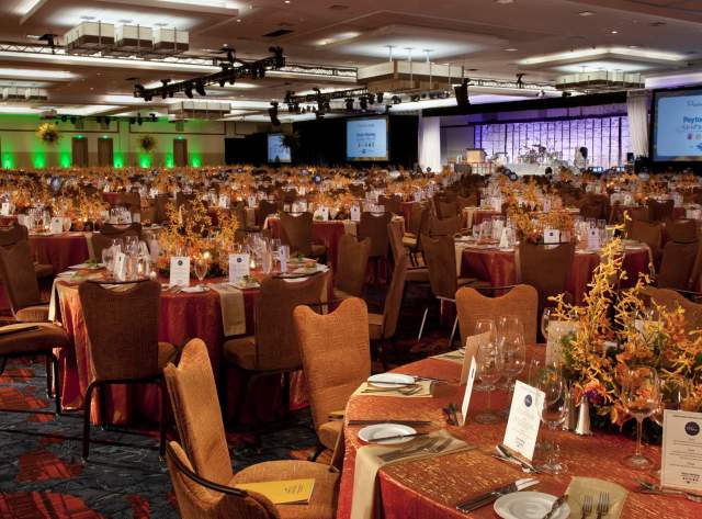 The JW Grand Ballroom, which can hold up to 4,000 attendees