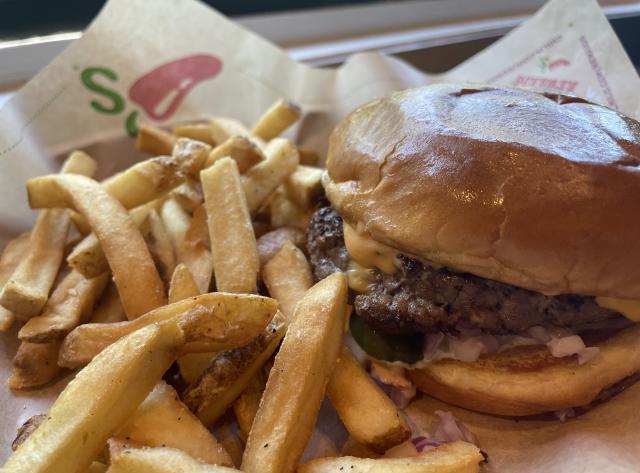Cheeseburger and Fries