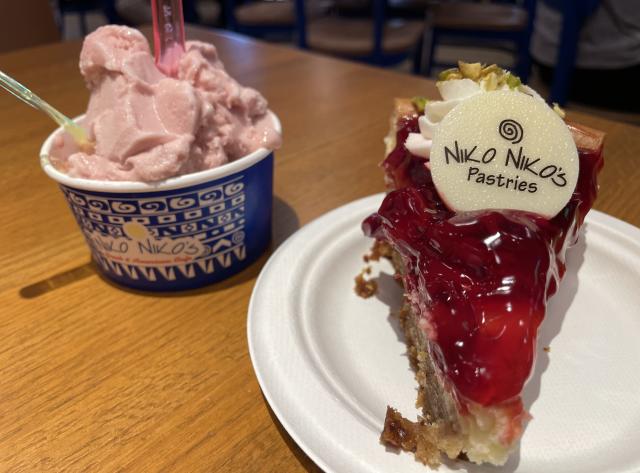 Dessert at Niko Niko's