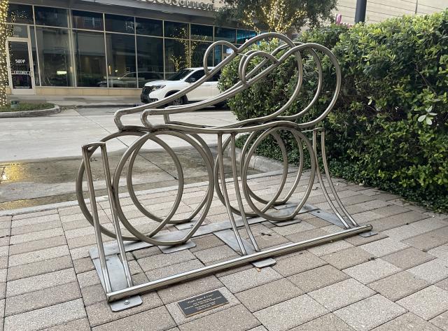 Faith, Hope & Love Bike Rack