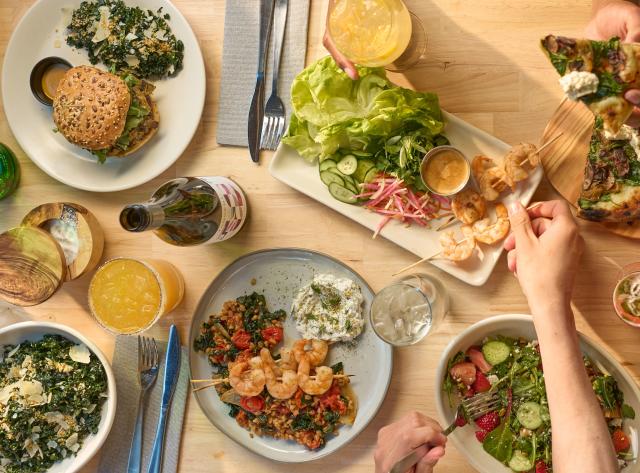 True Food Kitchen Table of Food