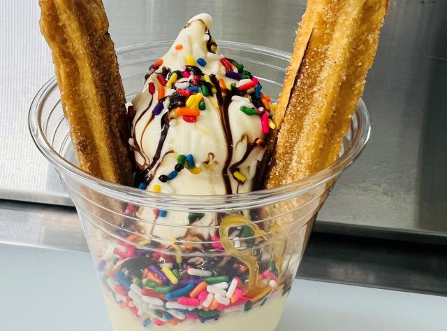 Churro in Icecream