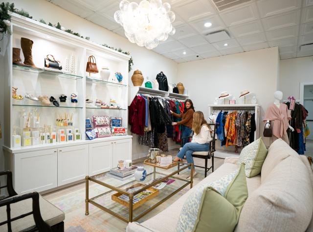 Ladies shopping at Monkee's of The Woodlands