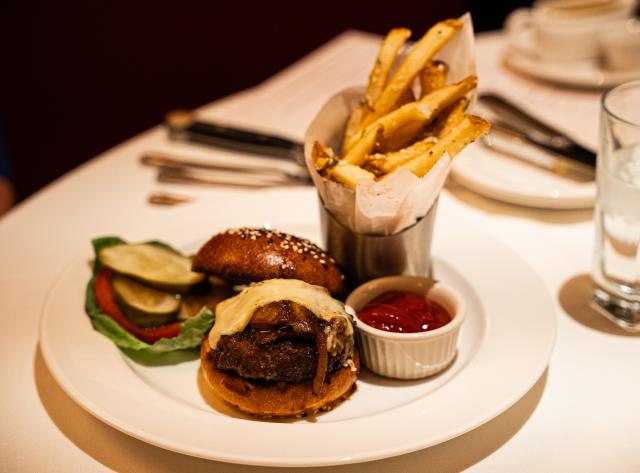 Burger and Fries