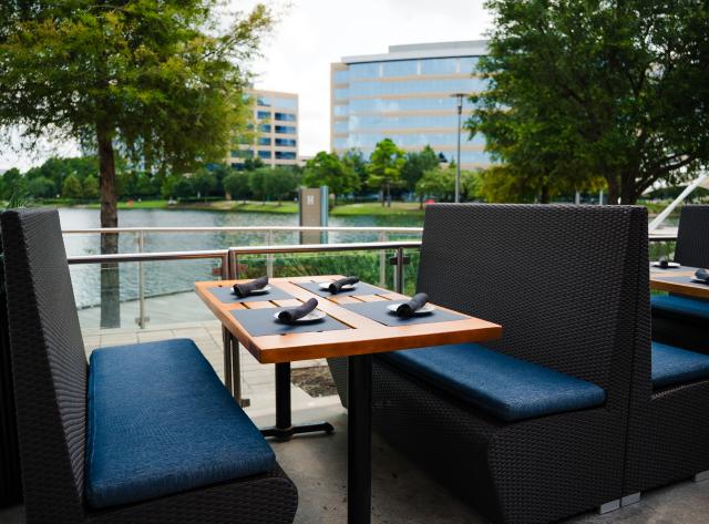 Booth Seating on Patio