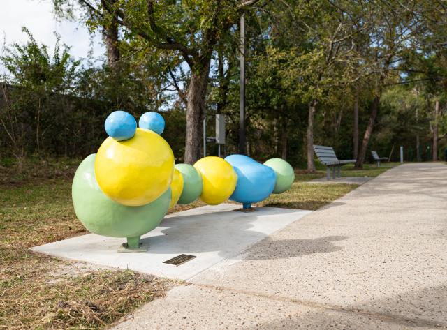Critter Creature Art Bench