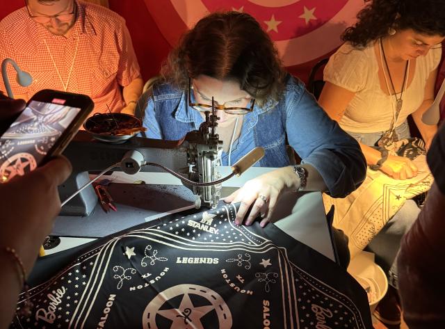 Embroidery activation