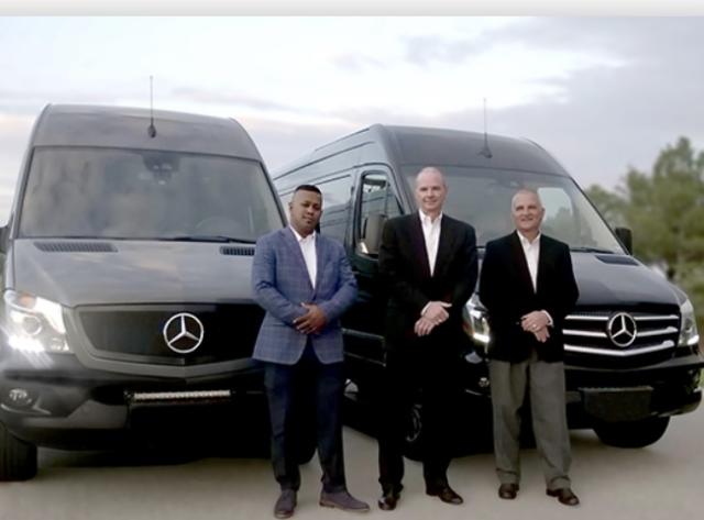 Drivers in front of coaches