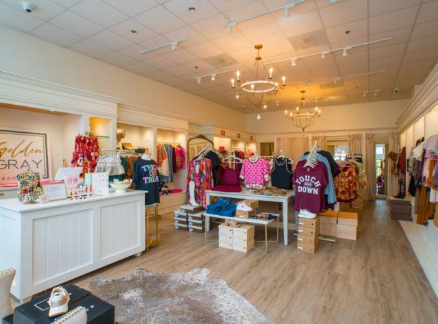 Golden Gray Boutique Interior