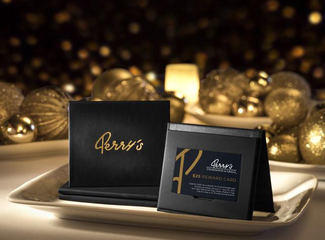 Holiday Gift Cards at Perry's
