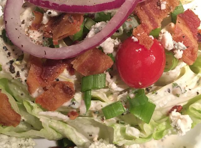 Wedge Salad at Perry's Steakhouse