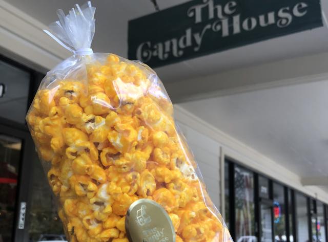 Cheese Popcorn at The Candy House