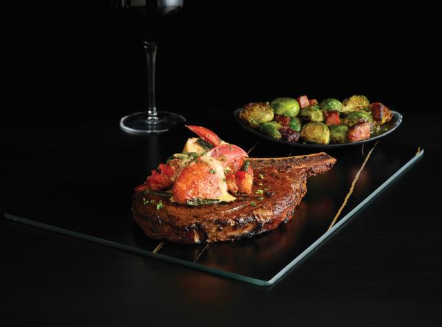 Ribeye with Lobster Topping