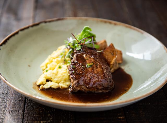 Brunch Steak & Eggs from CRU