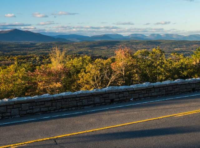 View of the Catskills along scenic Route 44/55