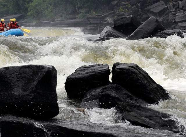 Rafting on the Black River, Thousand Islands-Seaway page