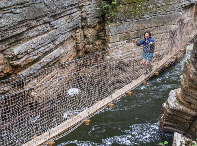 Ausable Chasm page