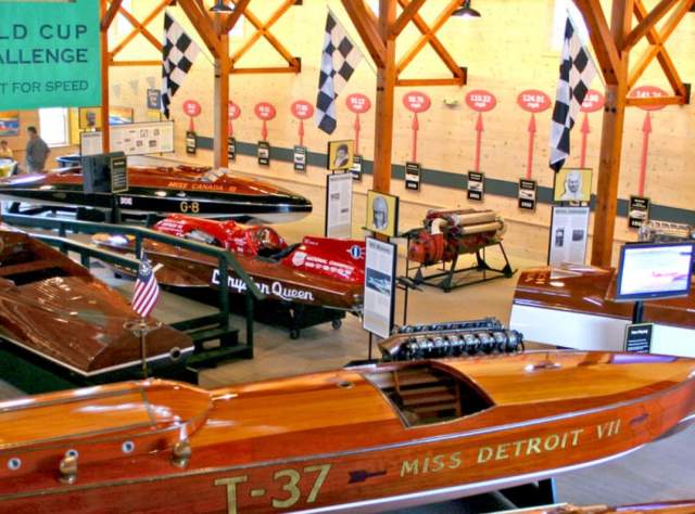 Antique Boat Museum page