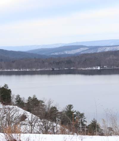 Winter view at Raystown Lake