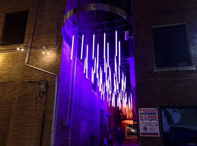 77 Steps Public Art Installation in Downtown Fort Wayne