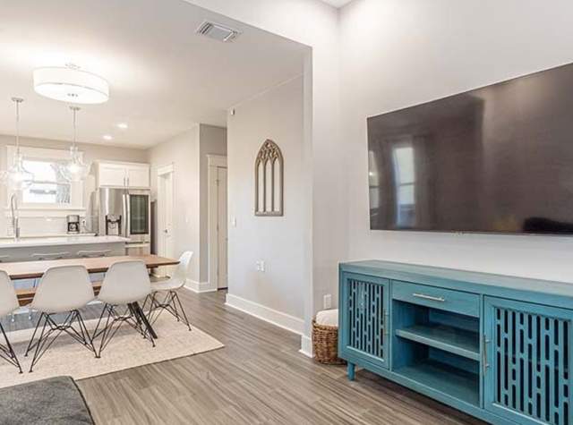 View of living room with TV