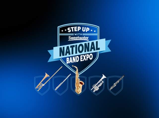 Step Up with Sweetwater National Band Expo