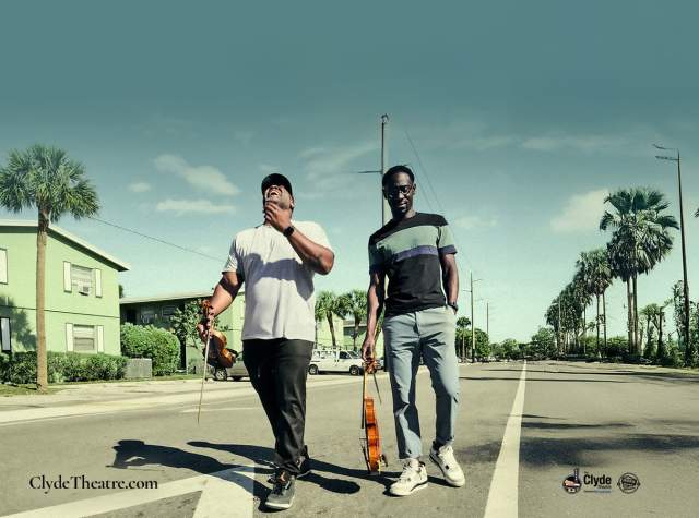 Promotional image of Black Violin, coming to the Clyde Theatre in Fort Wayne, Indiana on February 12, 2026.