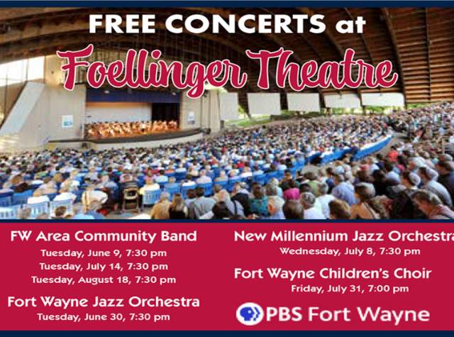 Free Concerts at Foellinger Theatre