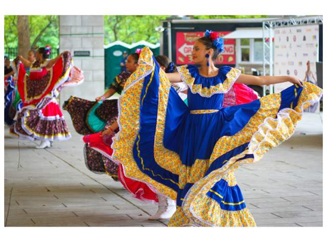 Snapshots from the Fiesta Fort Wayne at Headwaters Park Pavilions.