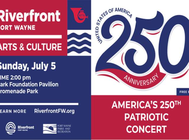 Free patriotic concert on July 5 from 2:00 - 3:00 p.m. in Promenade Park