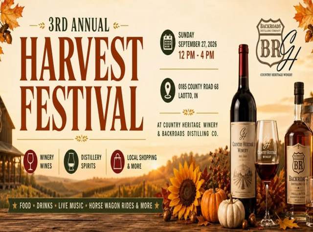 Image advertising 3rd Annual Harvest Festival