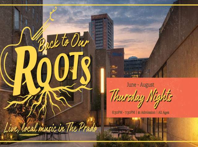 Promo image for Back to Our Roots @ Botanical Conservatory on Thursday nights until August 27