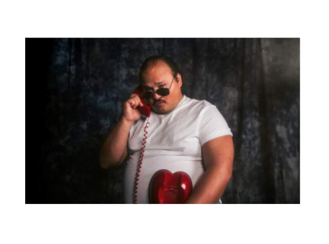 Stavros Halkias posing for a photo for his: The Dreamboat Tour