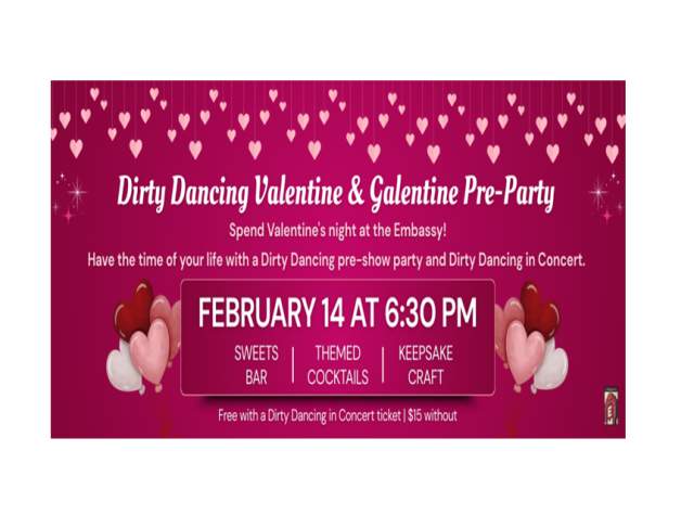 Promotional image for Dirty Dancing in Concert