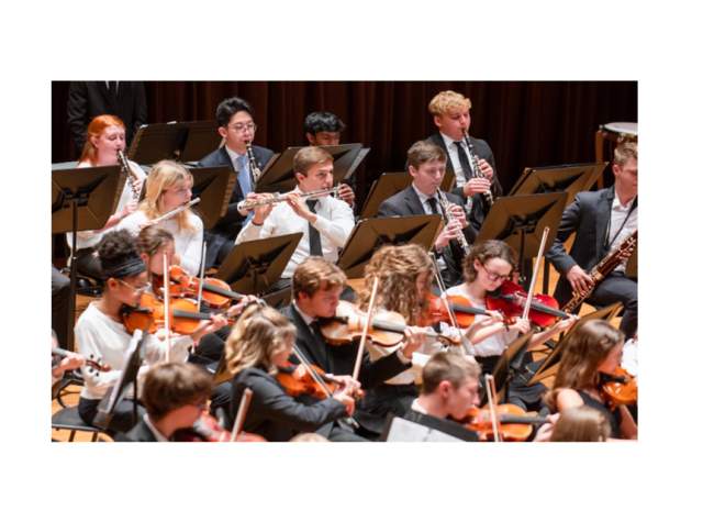 The Youth Orchestras performing in preparation for their Finale Concert
