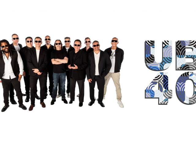 Tour poster for UB40 at Foellinger Theatre in Fort Wayne 10/4/2026