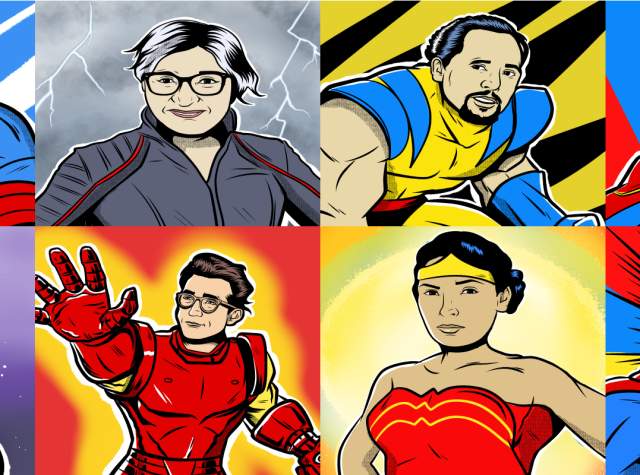 Hispanic Heroes Art Installation