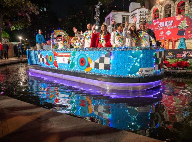 Rey Feo Superhero’s River Parade for Education