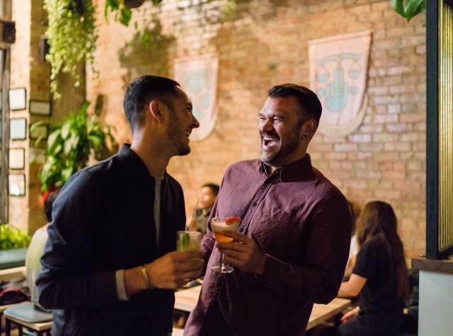 Alibi is cool, intimate and fresh thanks to the great drinks and plant decor