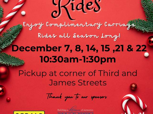 Complimentary Carriage Rides
