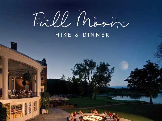 Full Moon Hike & Dinner: Flower Moon, Blue Micro Moon, Strawberry Moon