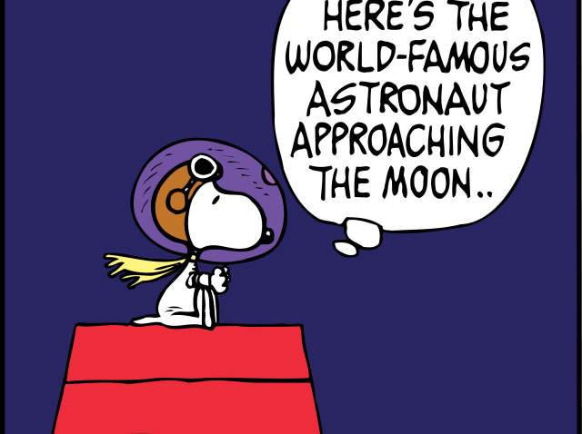 Snoopy Soars with NASA