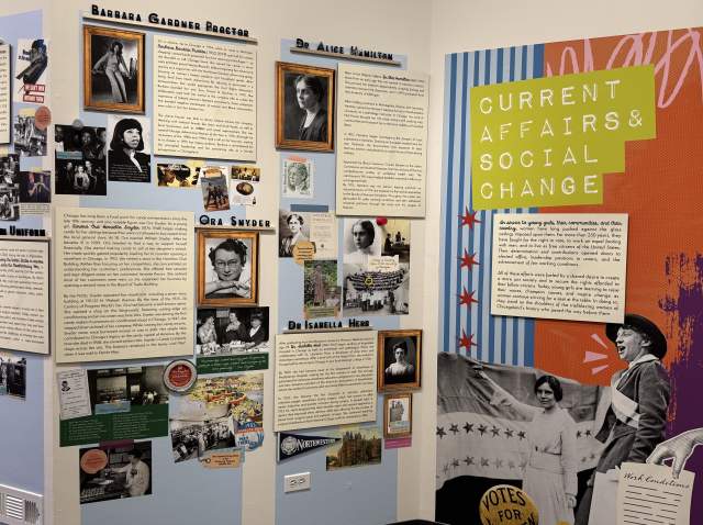 History of Her: Women Who Shaped Chicagoland Exhibition
