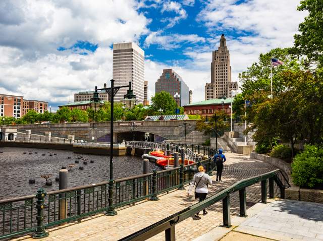 Downtown Providence in Summer