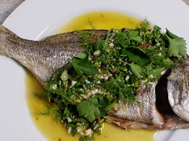 Small Bites: Roasted Whole Fish
