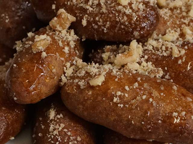 Small Bites: Melomakarona - Greek Christmas Cookies