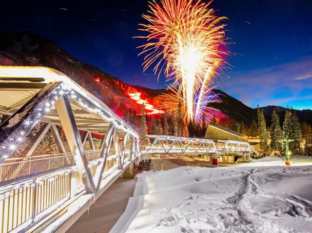 Snowbird NYE Torchlit Parade