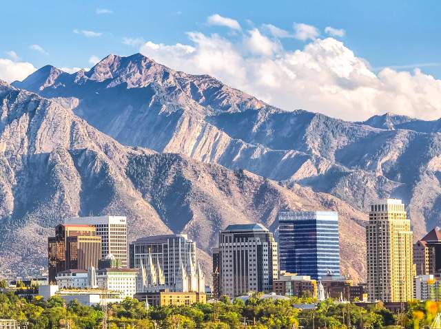 Salt Lake's Downtown Skyline