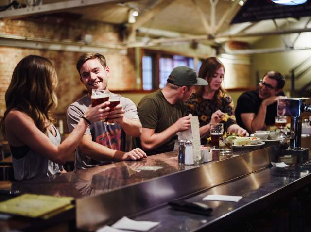 Friends at Desert Edge Brewery